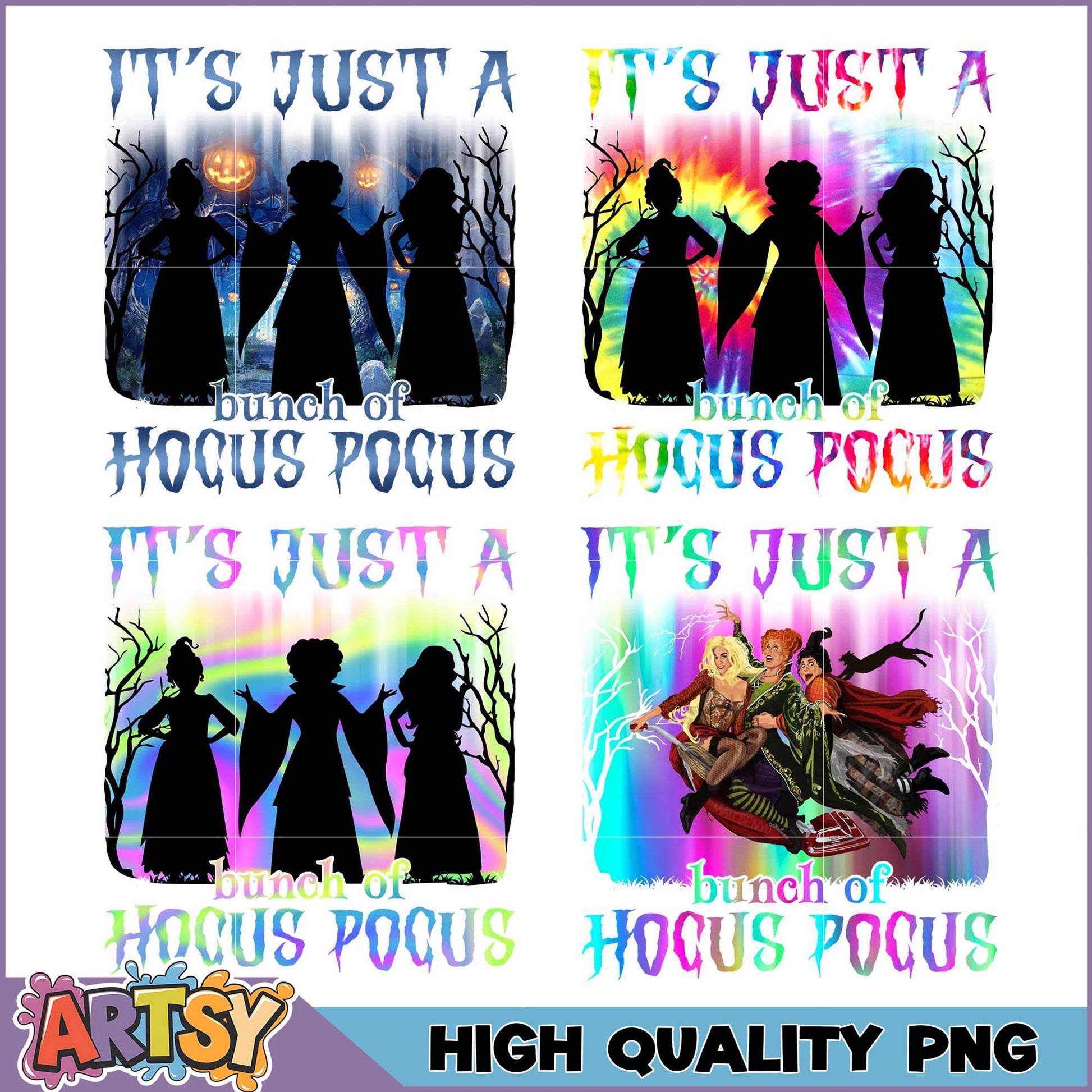 Hocus Pocus PNG Bundle Halloween Designs