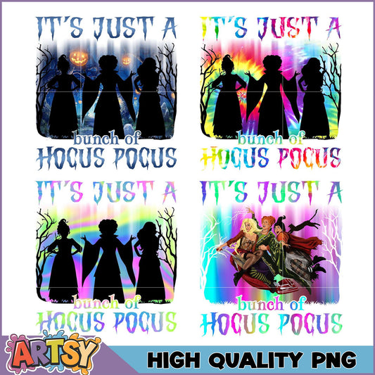 Hocus Pocus PNG Bundle Halloween Designs