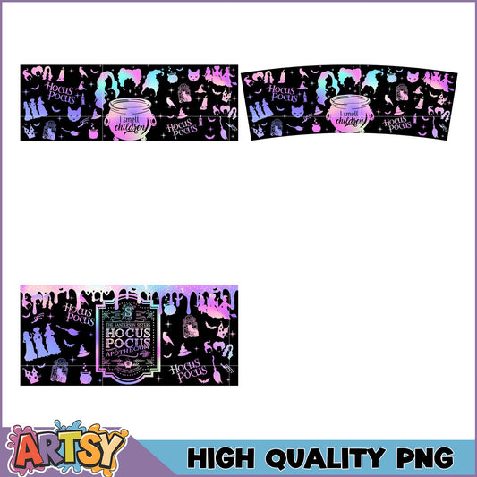 Hocus Pocus PNG Bundle High Quality Graphics