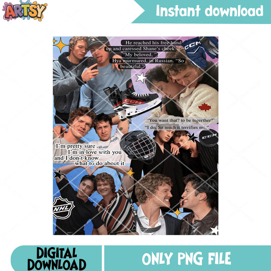 Hollanov sweetie gay word png, ilya rozanov png, shane hollander png