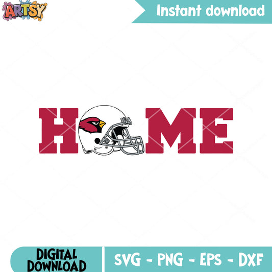 Home carnidals helmet svg, nfc west football team svg, nfl leauge svg