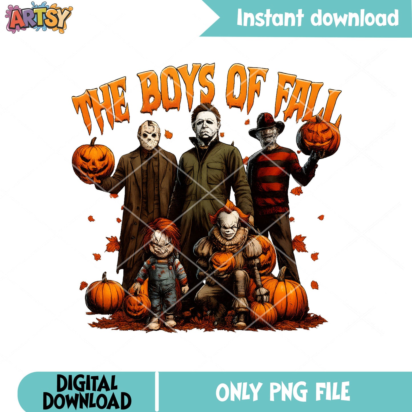 Horror the boys of fall png, horror fall png, horror movie png