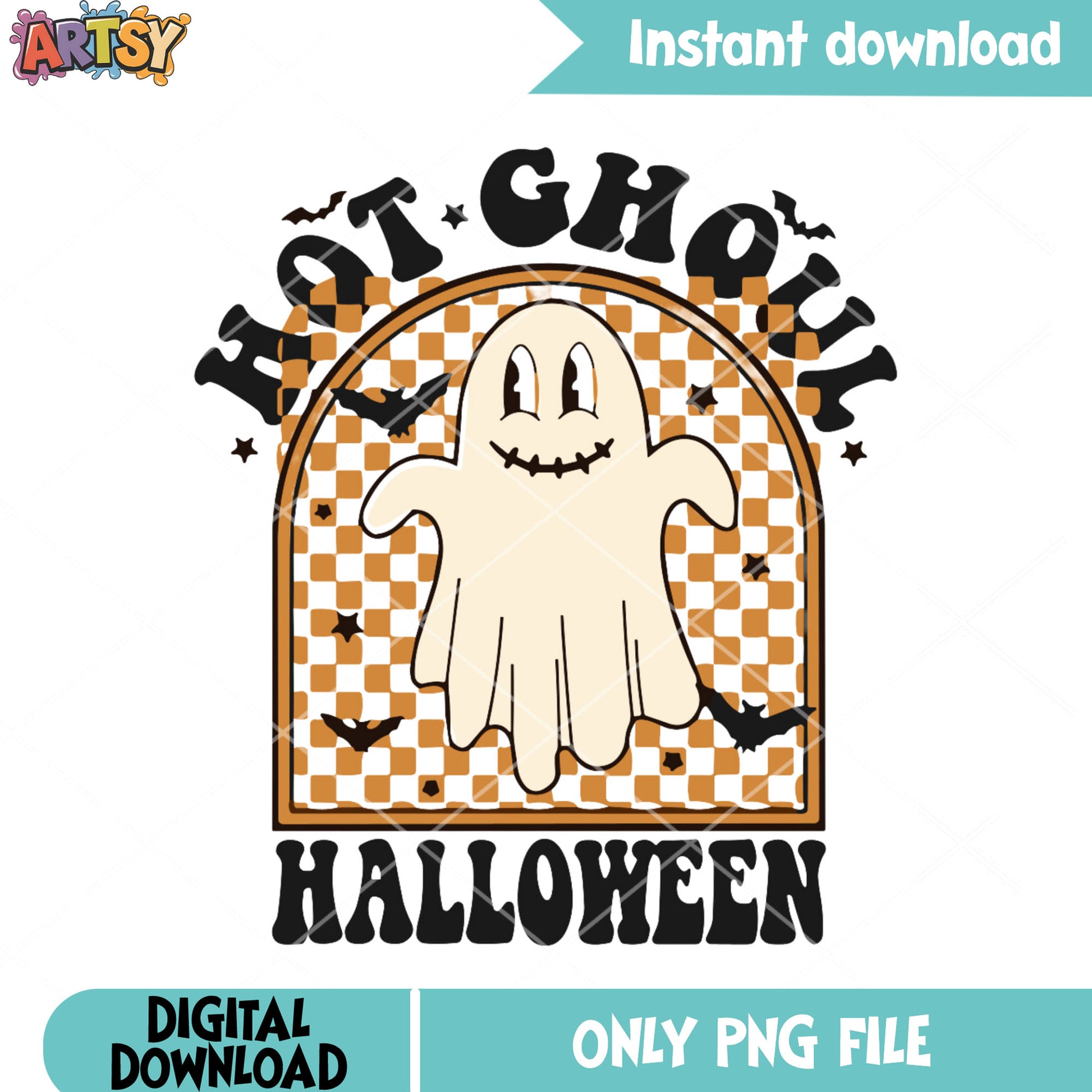 Hot ghoul halloween png, happy halloween png, scary bats png
