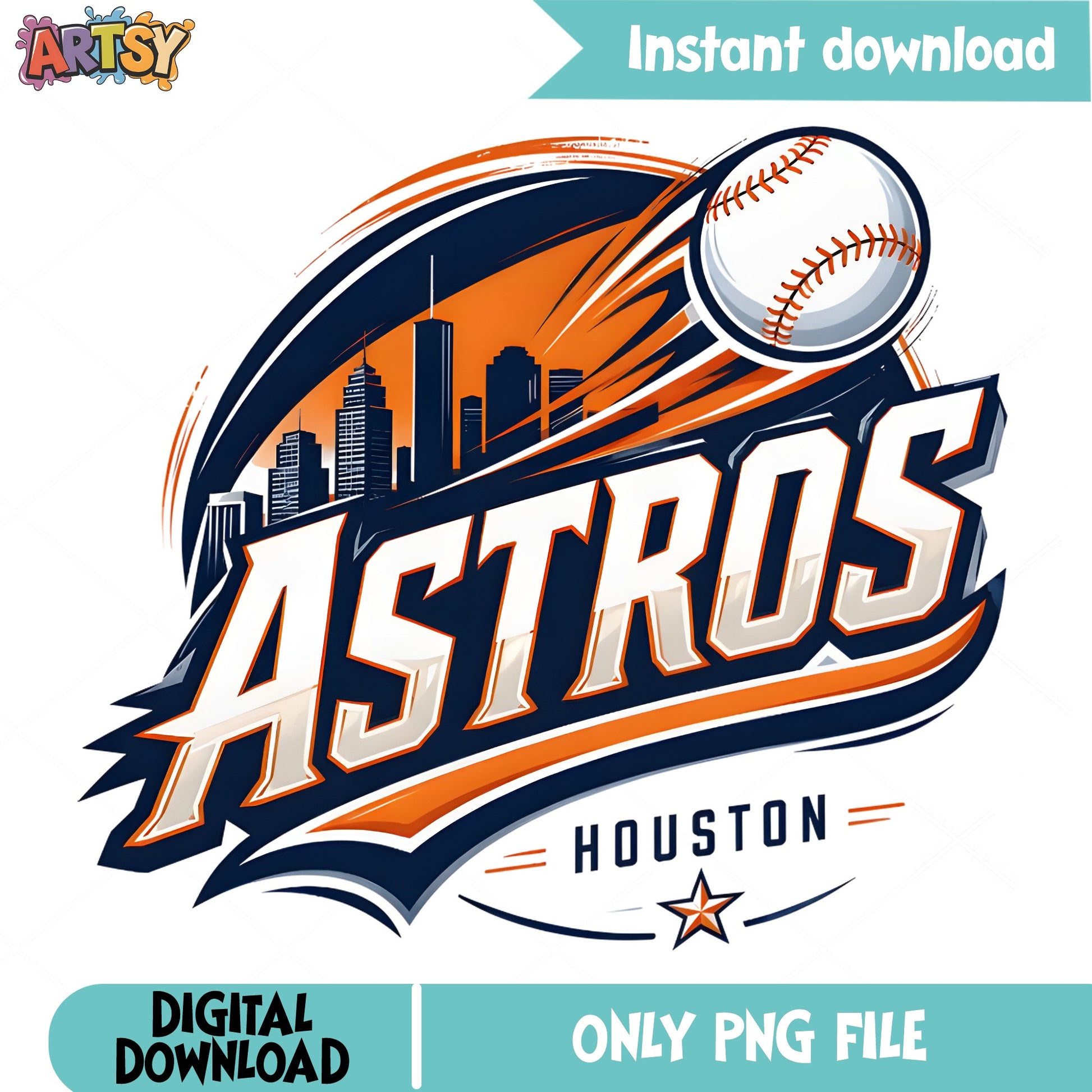 Houston Astros Baseball PNG, Astros Clipart, Baseball Fan PNG