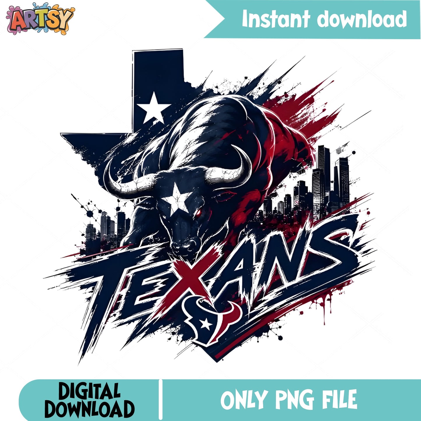 Houston Texans PNG, NFL Football Team Clipart, Texans PNG