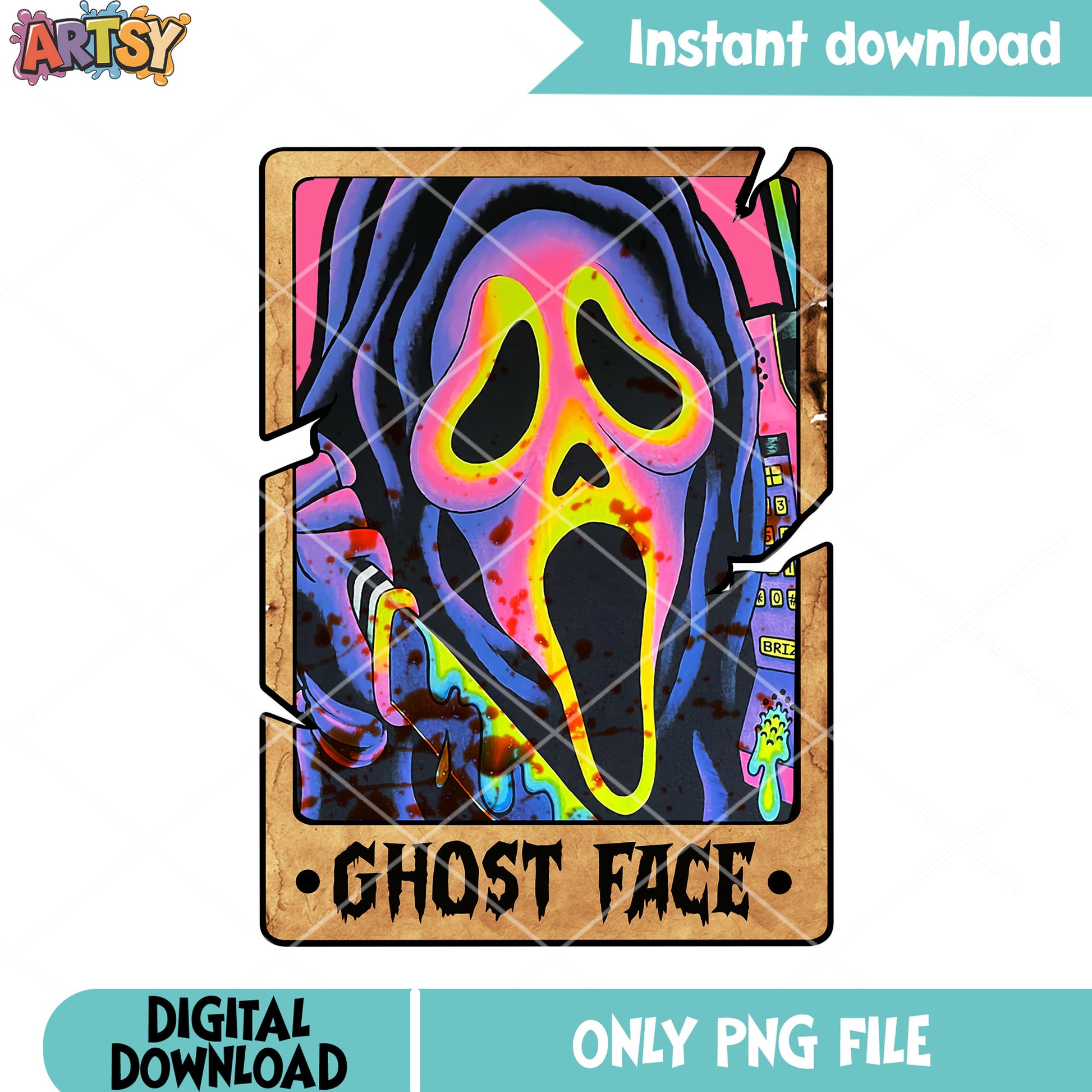 Hunting knife ghost face png, serial killer png, scream movies png