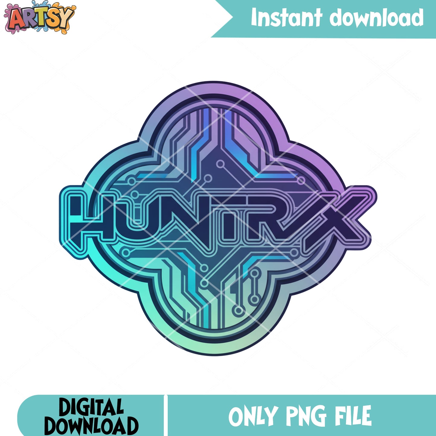 Huntrix hunters demon png, huntrix logo png, kpop movie png