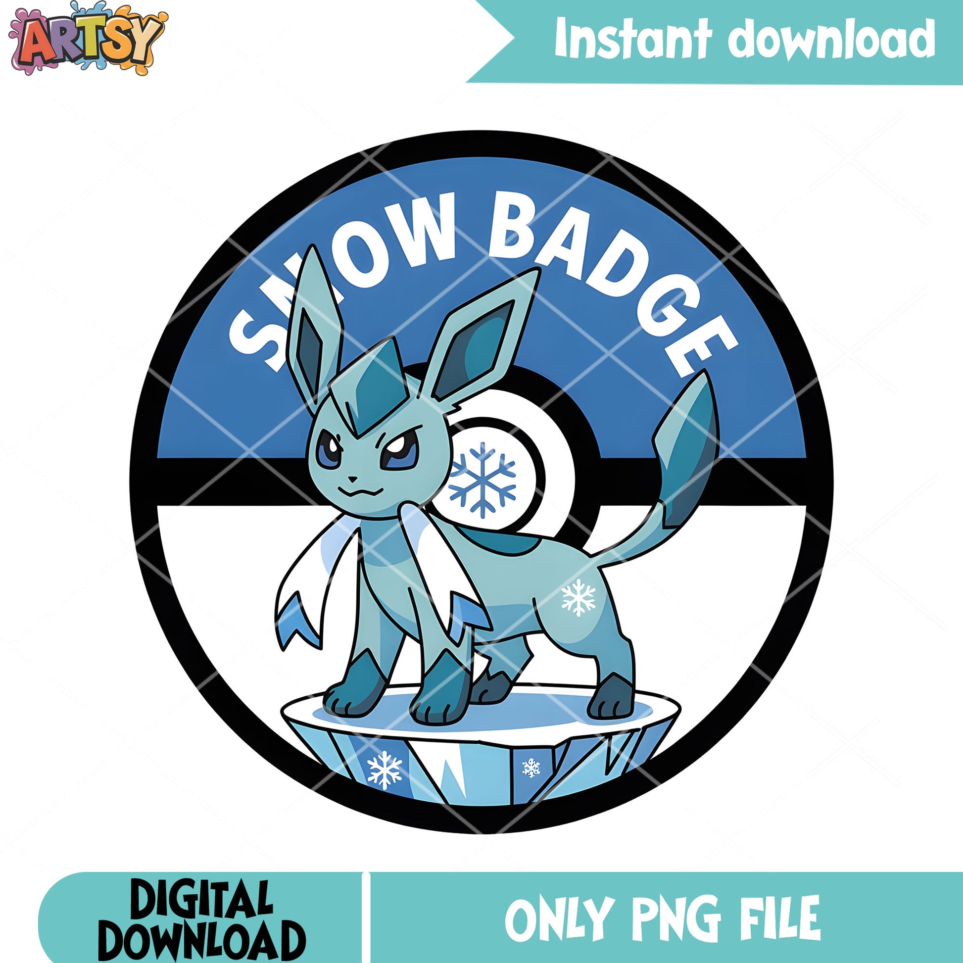 Ice type glaceon pokeball png, pokemon Glaceon png, nintendo switch png