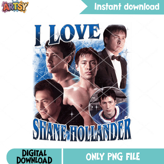 I love shane hollander png, hollander team png, shane hollander png