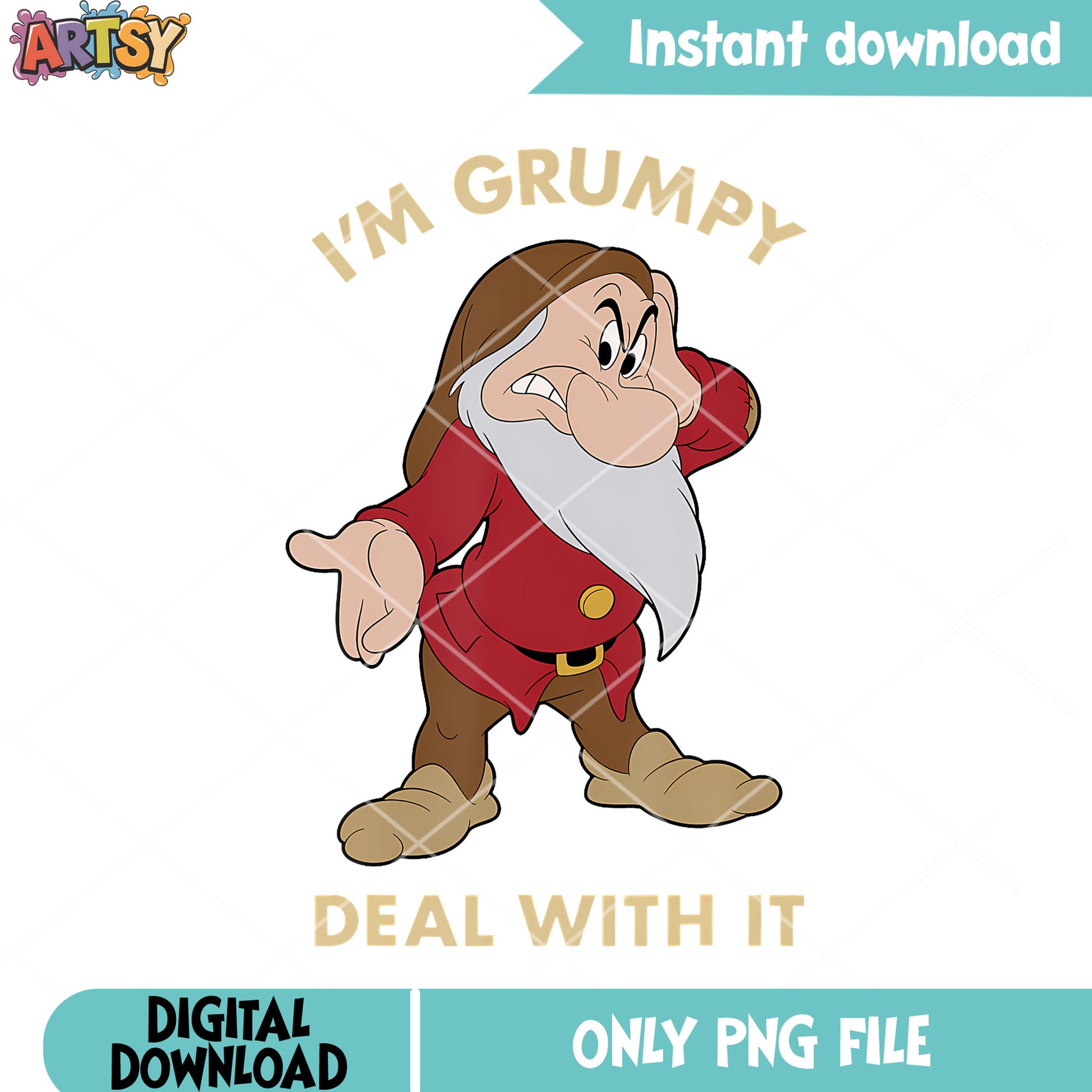 Im grumpy deal with it png, sleeping beauty png, disney png
