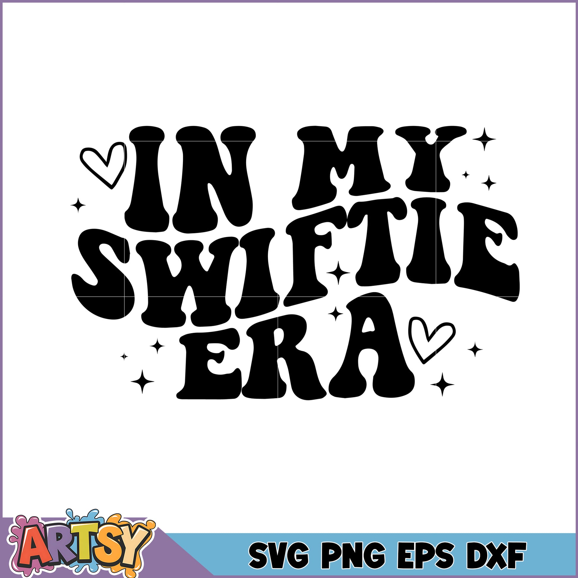 In My Swiftie Era SVG Design for Fans of Taylor Swift