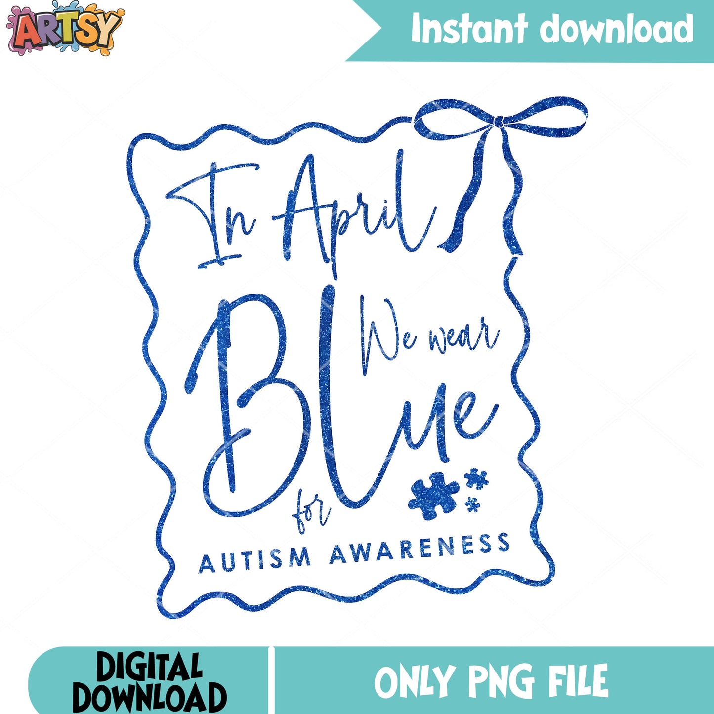 In april we wear blue png, vintage stamp png, vintage 90s vibes png
