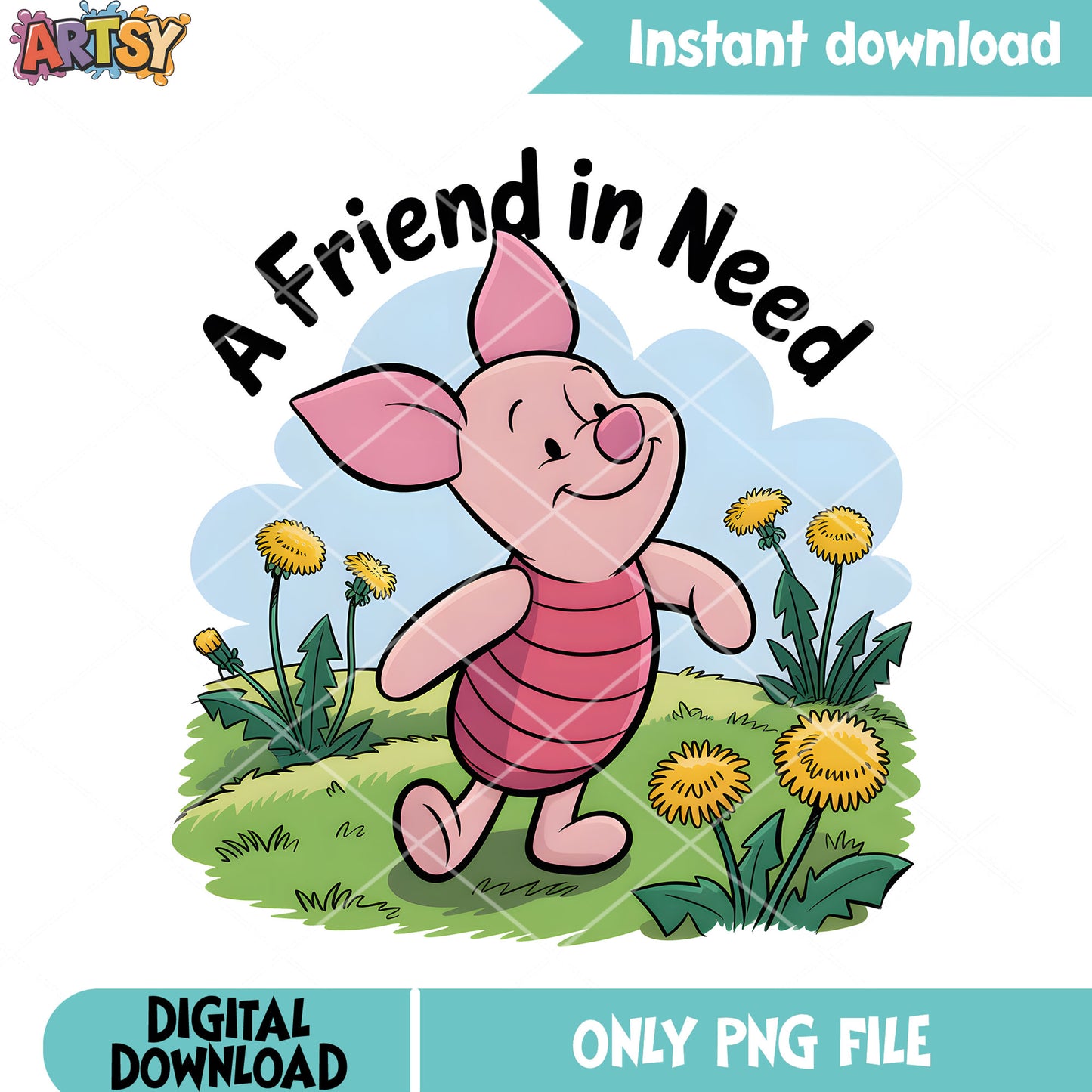 In need piglet friends png, winnie the pooh piglet png, disney piglet png