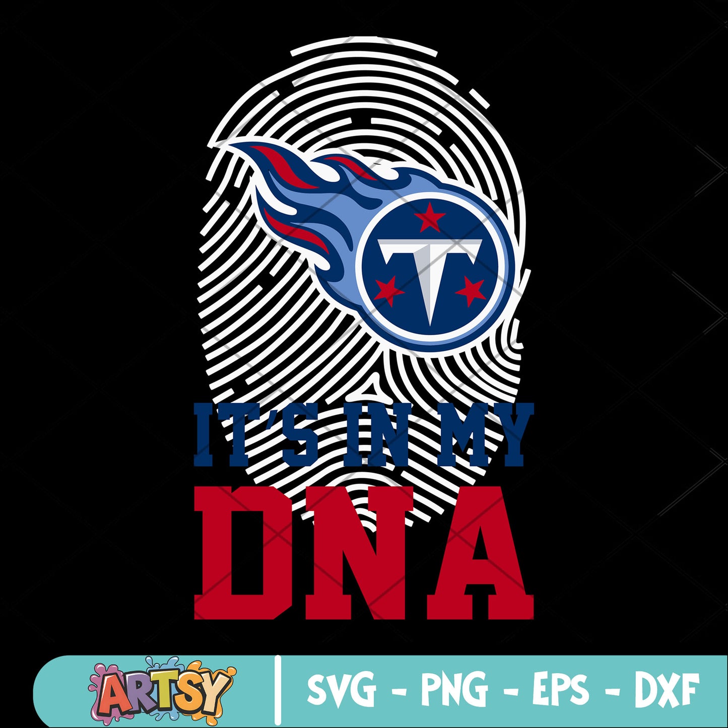 Its in my dna titans svg, tennessee titans svg, afc south svg