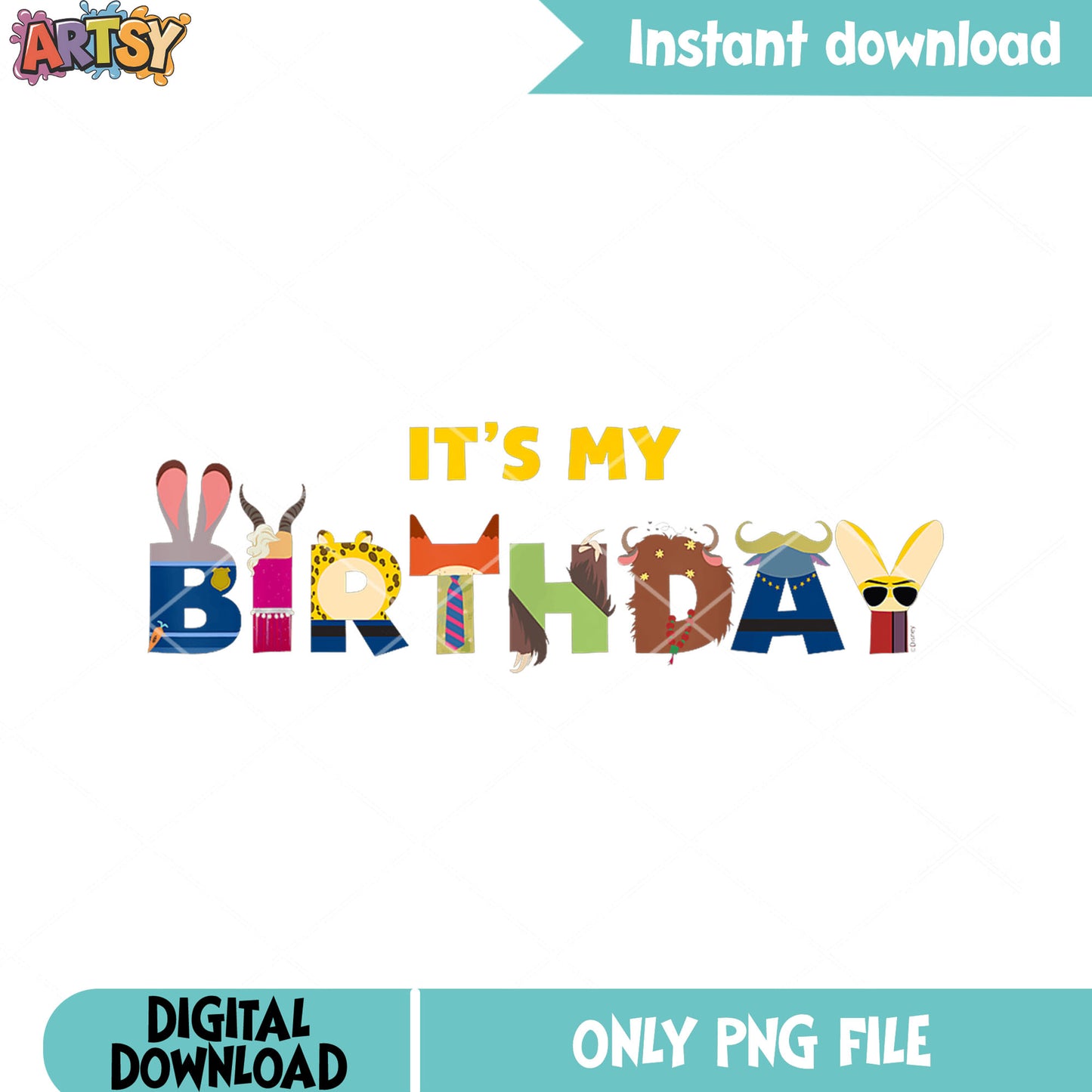 Its my birthday zootopia png, nick wilde png, Zootopia 2 png