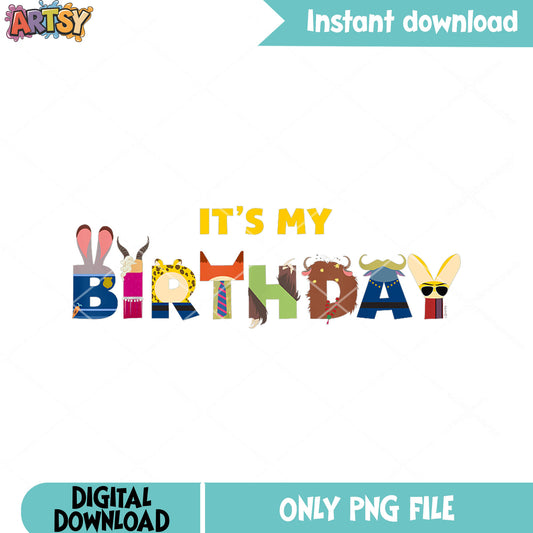 Its my birthday zootopia png, nick wilde png, Zootopia 2 png