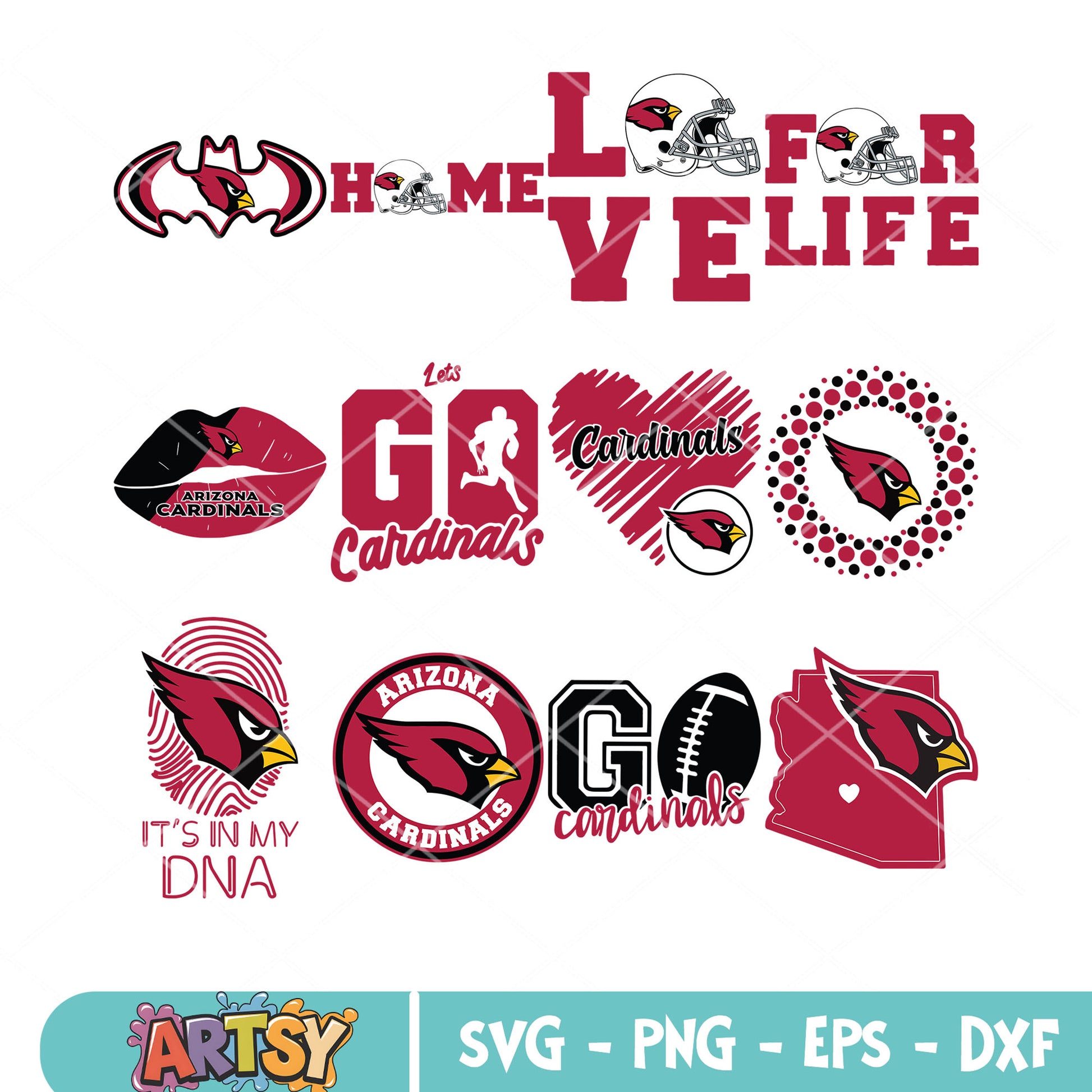 Its my dna fingerprint bundle svg, batman bundle svg, arizona bundle svg