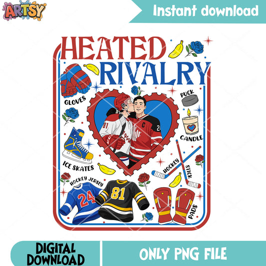 Jersey love heart stamp png, connor storrie png, hockey jersey png