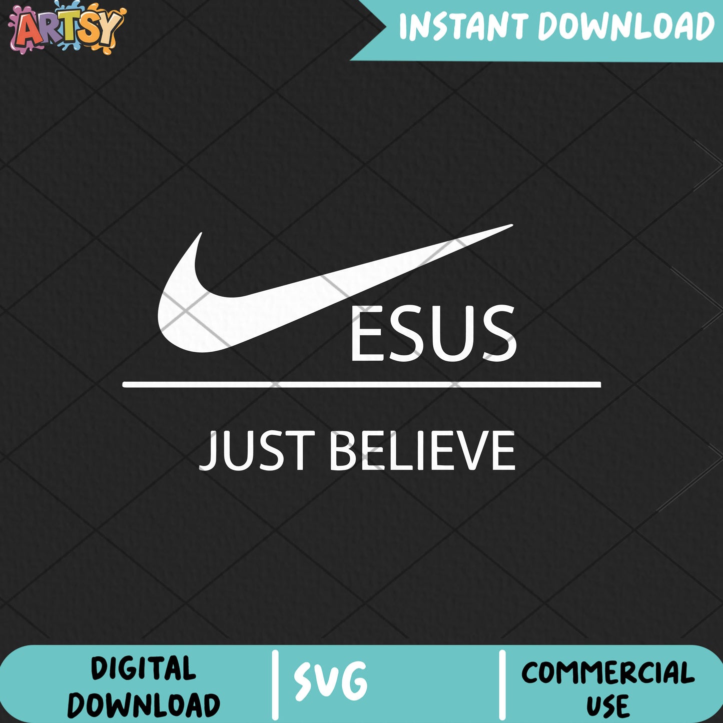Jesus just believe design svg, jesus quotes svg, jesus believe svg