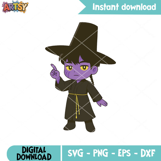 Jinu saja dark version svg, jinu saja svg, saja boys band svg