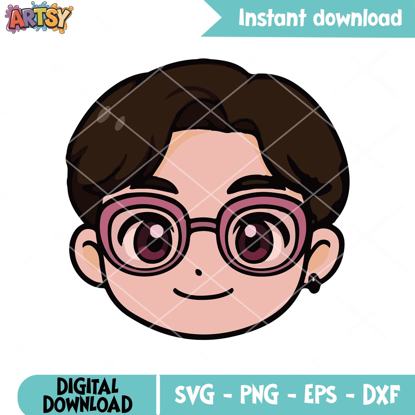 Jinu saja head svg, kpop demon huntes svg, saja boys band svg