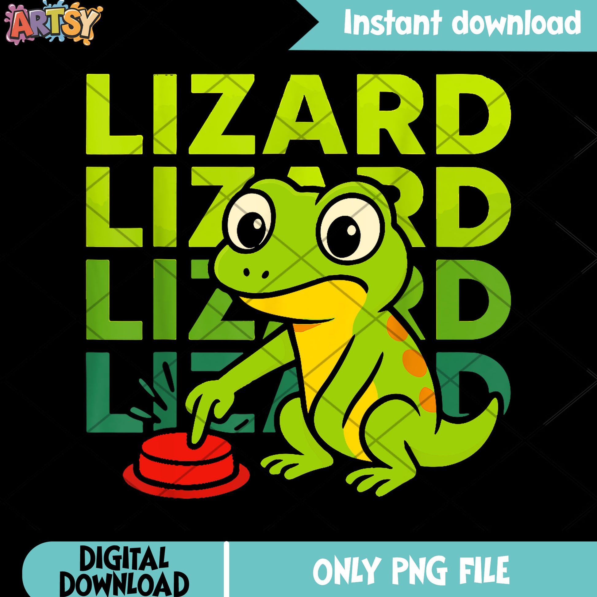 Just click button lizard png, lizard meme png, funny lizard png