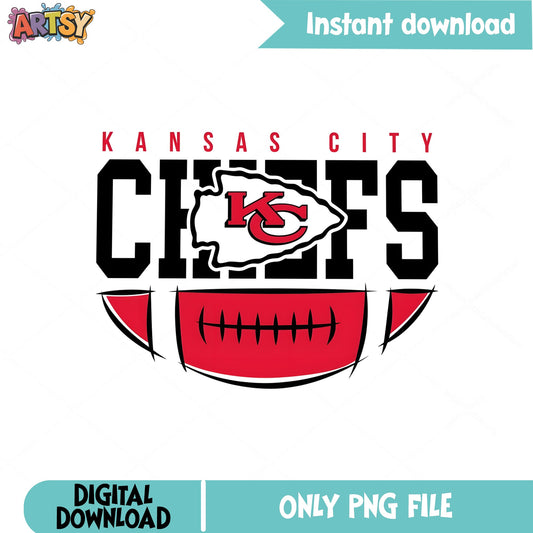 Kansas City Chiefs PNG, NFL Football Team PNG, Chiefs Logo PNG
