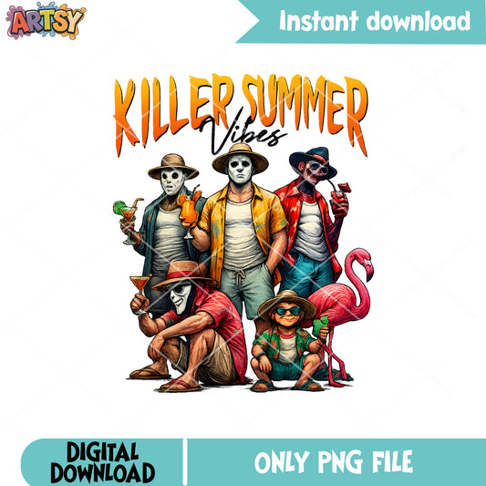Killersummer horror movies png, halloween kills png, horror nights​ png