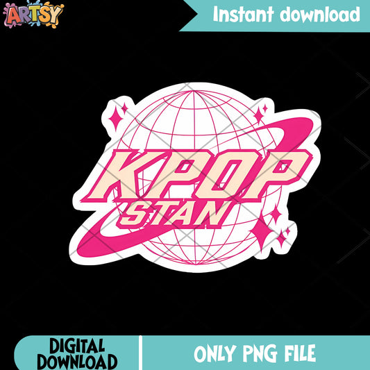 Kpop logo stan hunters png, saja boys band png, kpop logo png