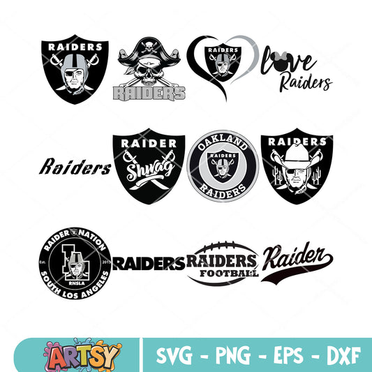 Las Vegas Raiders bundle svg, NFlL football team svg, pirates svg