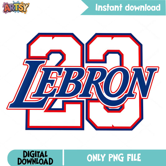 Lebron James 23 Basketball PNG, NBA Player PNG, Sports PNG