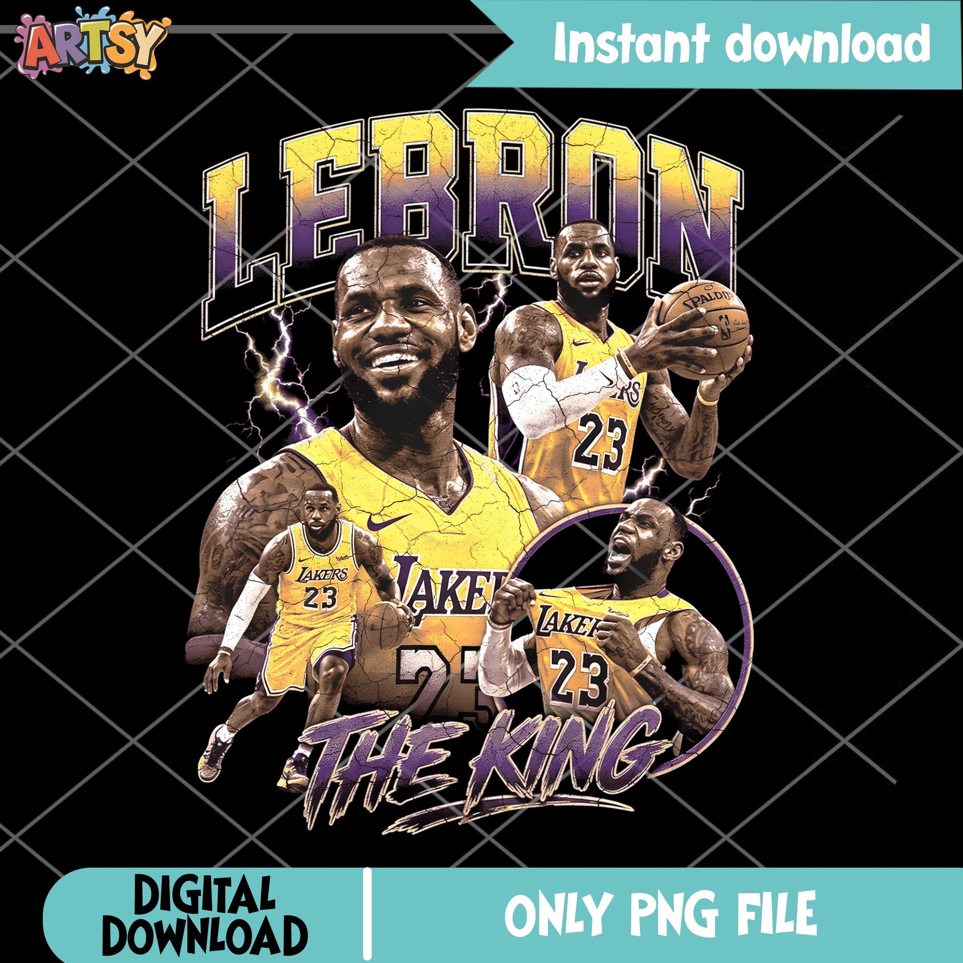Lebron James The King Lakers PNG, Basketball Player PNG, NBA PNG