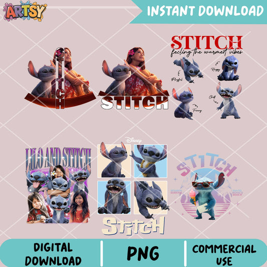 Lilo and stitch movie bundle png, lilo stitch movie png, disney stitch png
