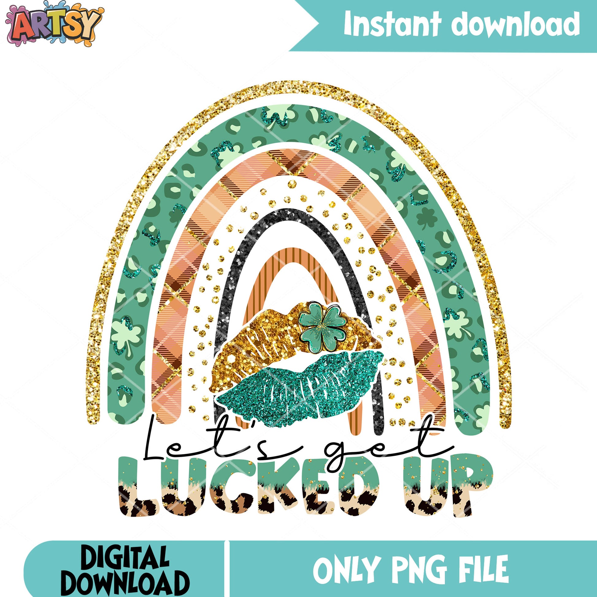 Lips patrick day png, lucky irish shirt png, st patricks png