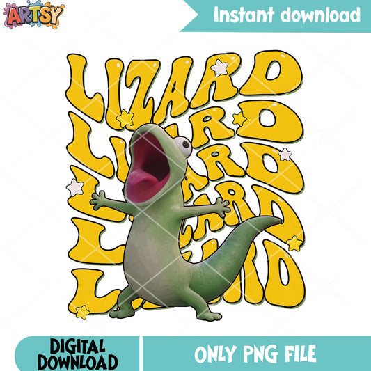 Lizard the tom disney png, disney lizard png, pixars hooper png