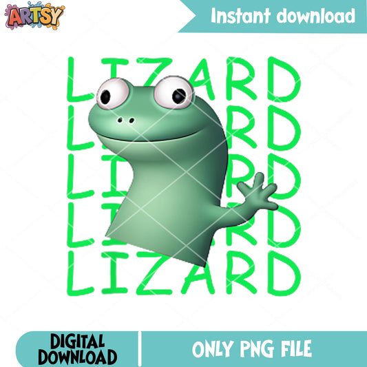 Lizard funny file png, lizard emote png, lizard meme lizard png