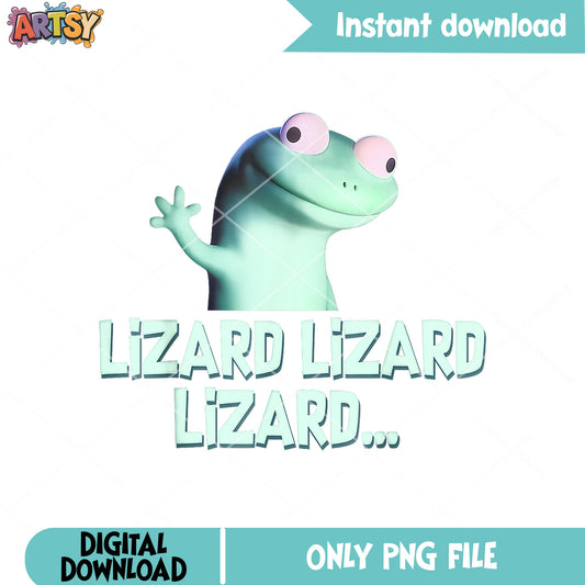 Lizard half body png, funny lizard png, lizard lizard lizard png