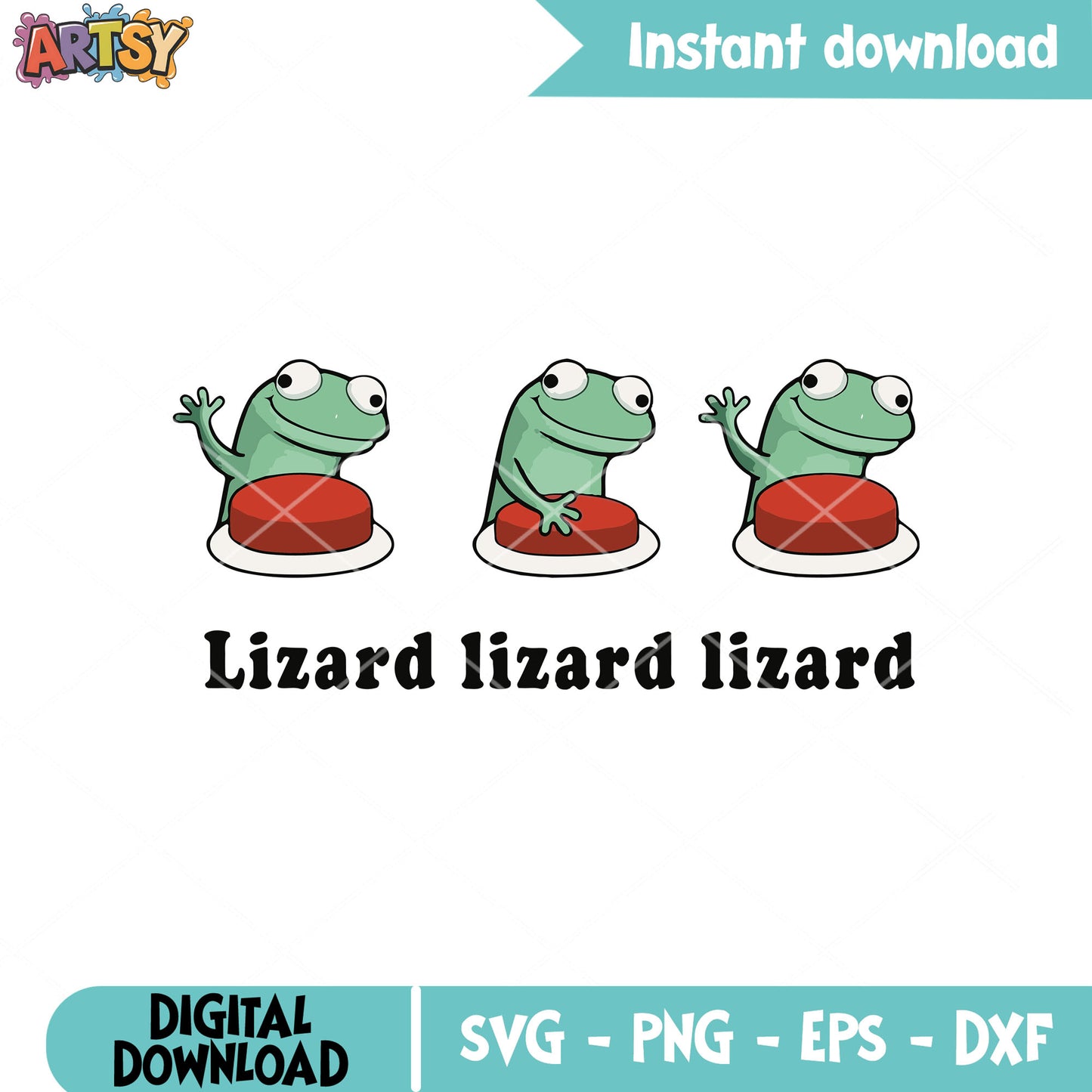 Lizard lizard enter svg, lizard meme svg, lizard tiktok meme svg