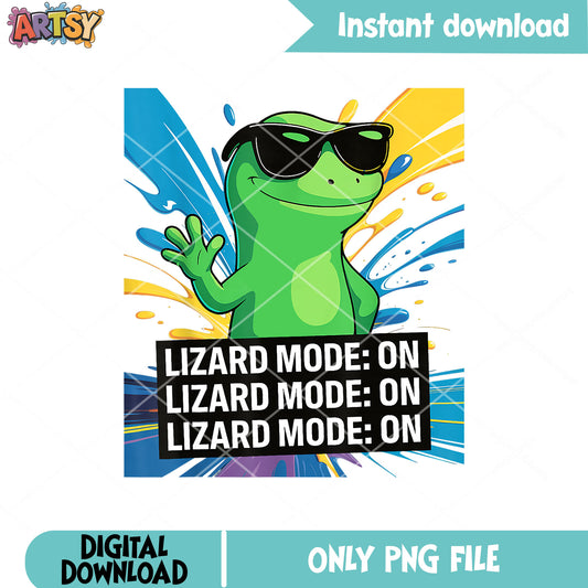 Lizard mode on file png, lizard funny svg, lizard meme png