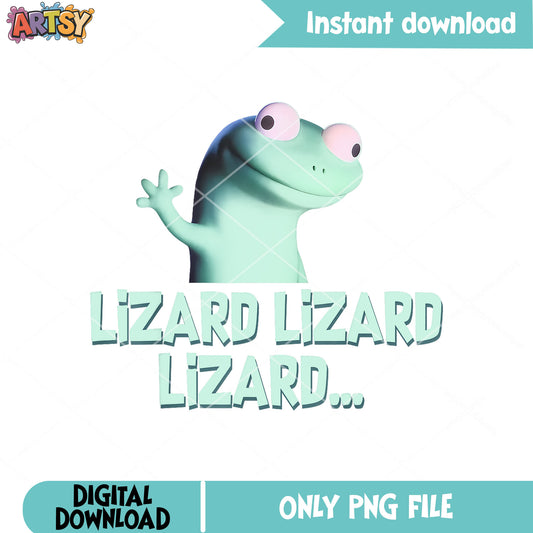 Lizard say hello file png, lizard meme png, lizard lizard lizard png