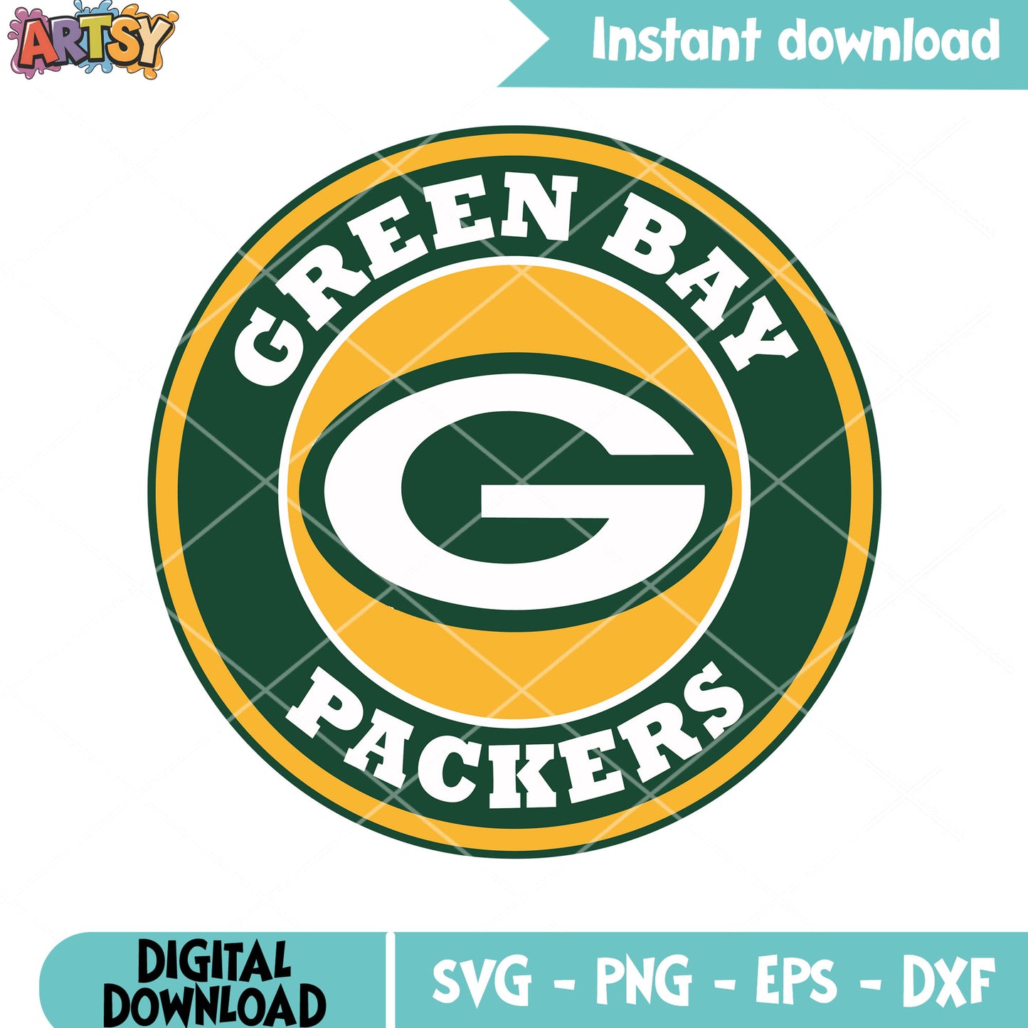 Logo G packer svg, National Football Conference North svg, packers svg