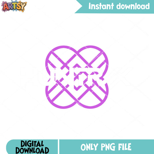 Logo hunter huntrix png, huntrix hunter png, logo huntrix png