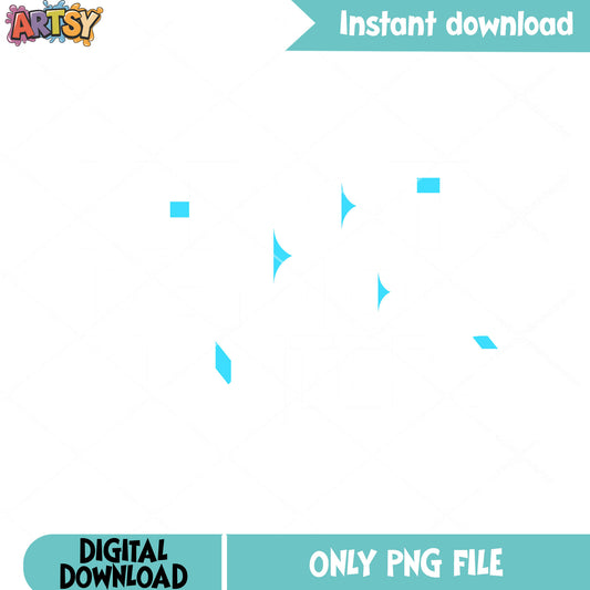 Logo kpop music white png, sticker logo kpop png, white cyan png