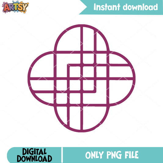 Logo red design huntrix png, huntrix girl png, huntrix logo png