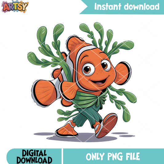 Look at that nemo outfit png, finding nemo png, poster nemo png