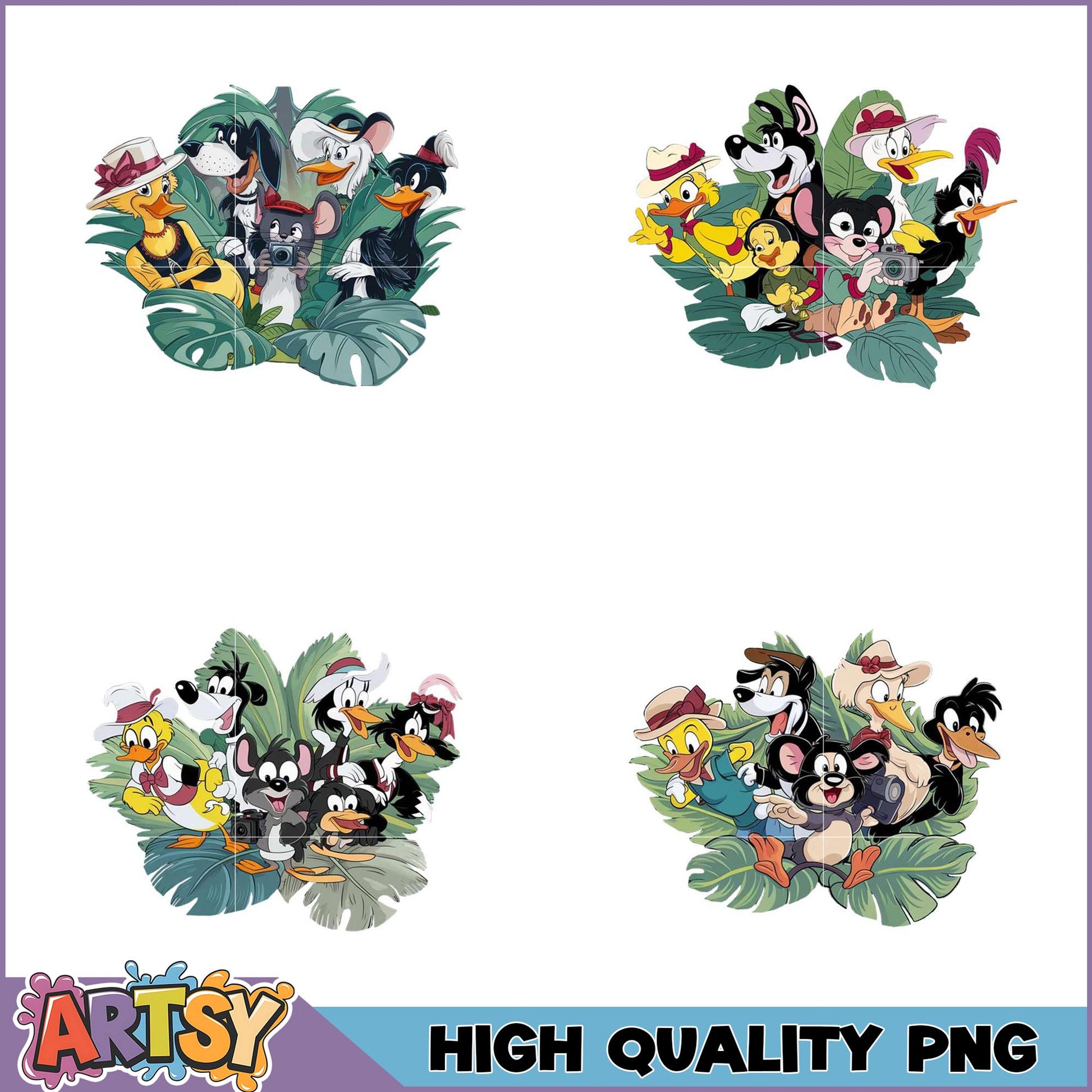 Looney Tunes PNG Bundle High Quality Images