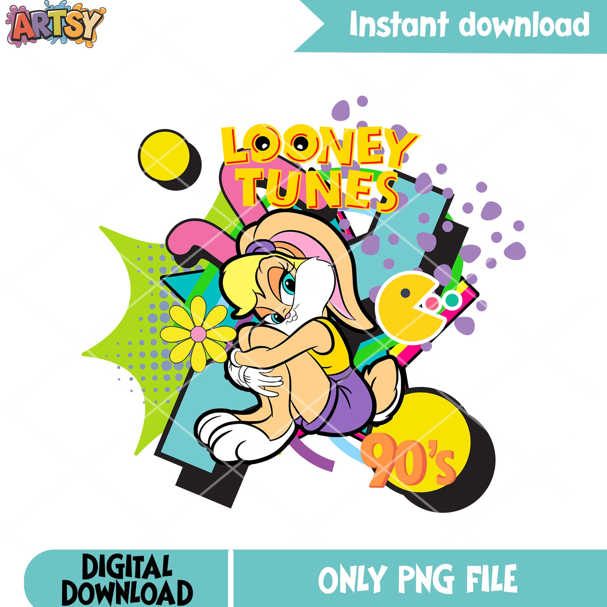 Looney Tunes character png,retro lola bunny​ png, looney tunes film png