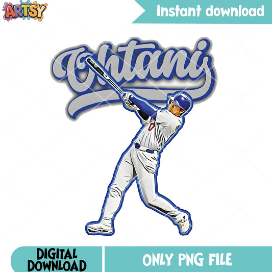 Los angeles dodgers baseball​ png, Shohei Ohtani​ png, la dodgers png
