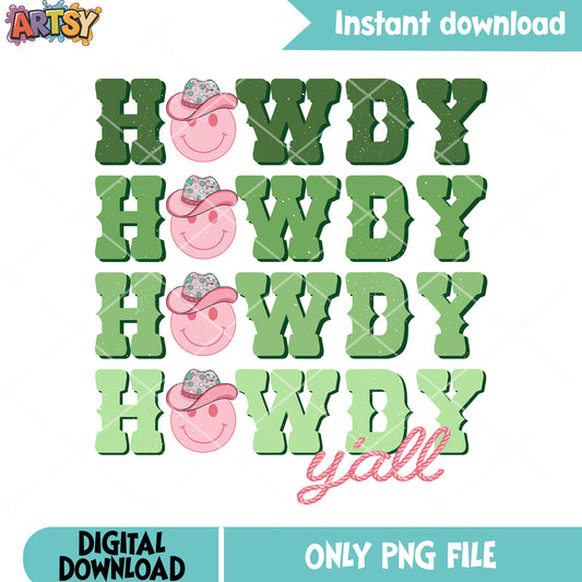 Love cowboy patricks png, patricks vibes png, saint patricks day png
