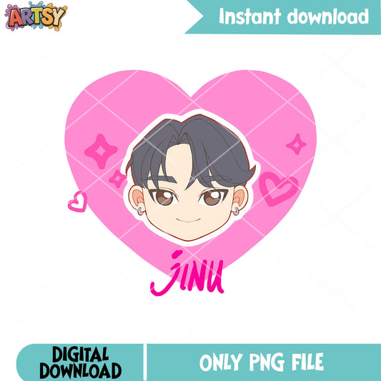 Love little jinu saja boy png, romance saja png, jinu saja png